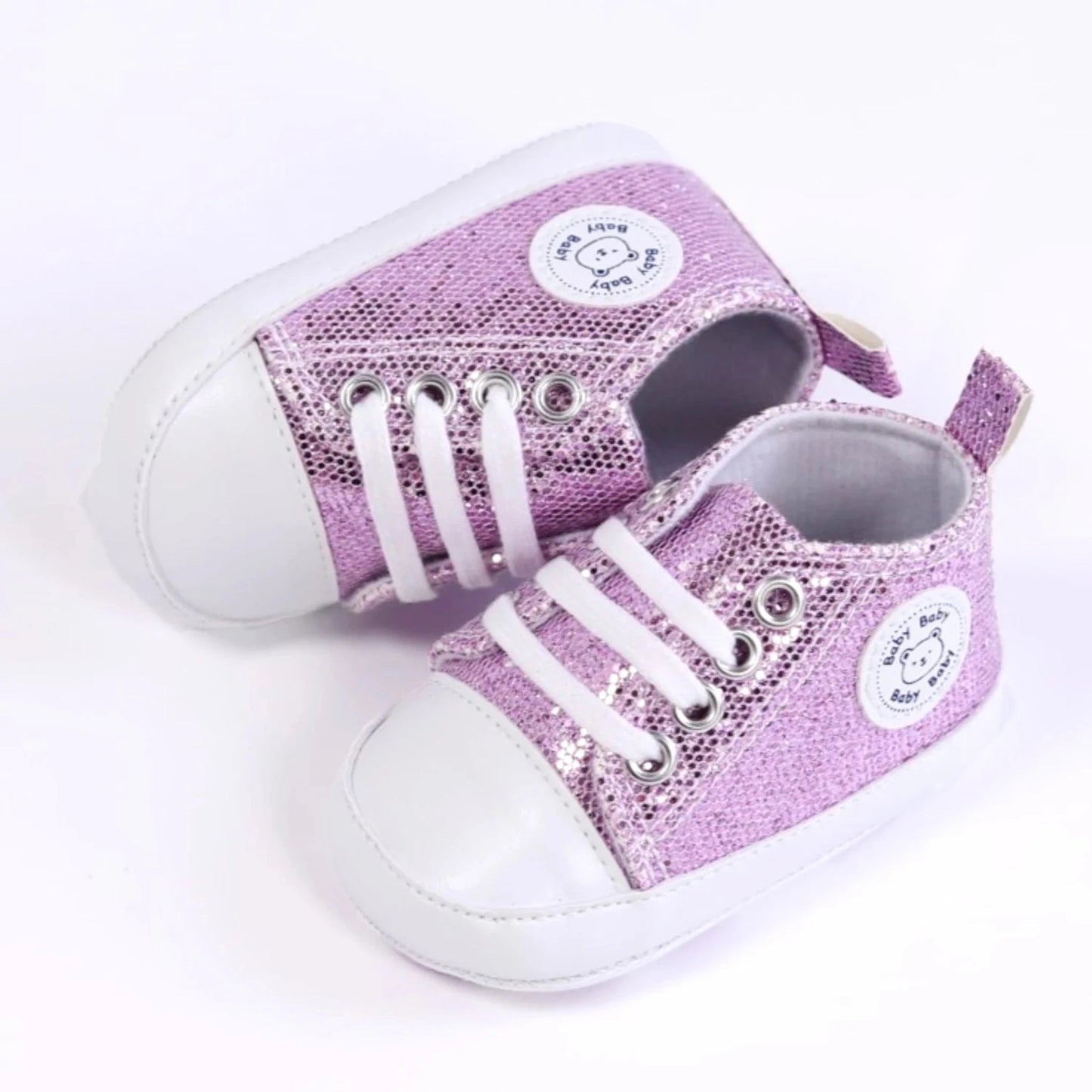 Sequins Canvas Sneakers - Babytopia32