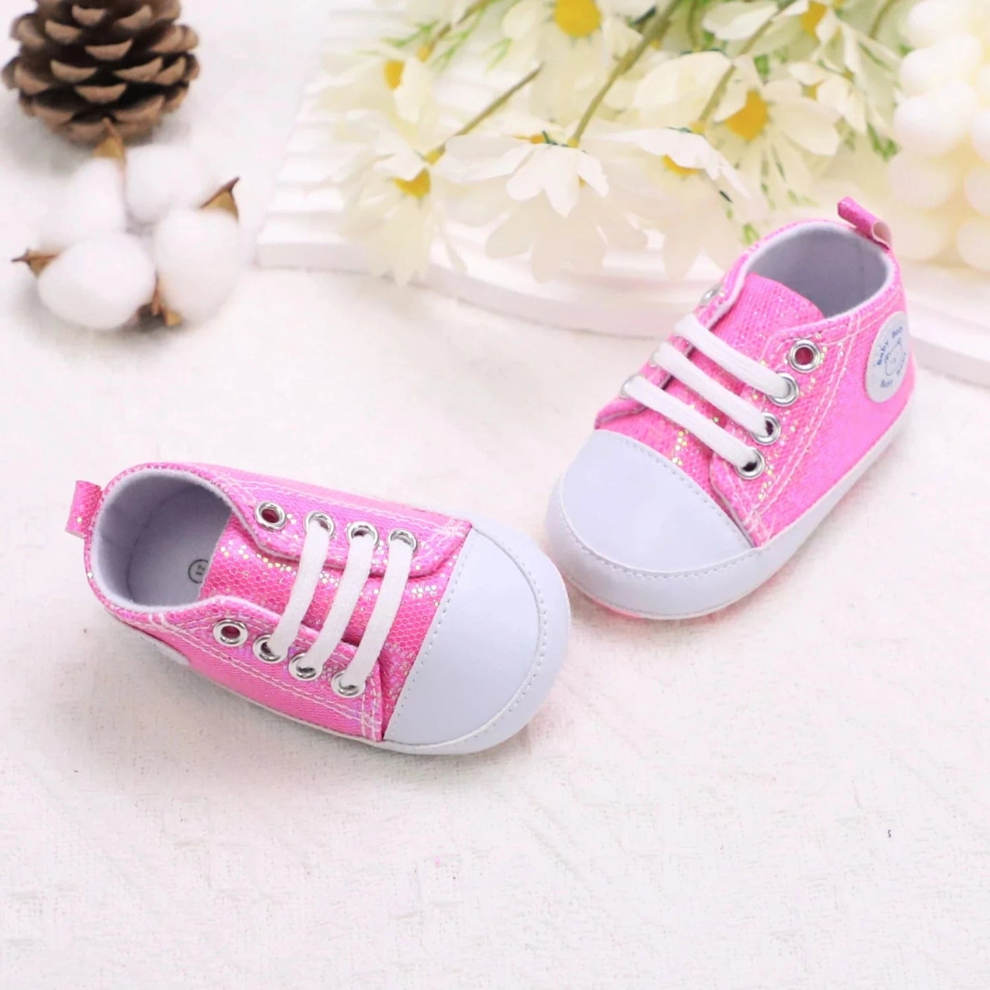 Sequins Canvas Sneakers - Babytopia32