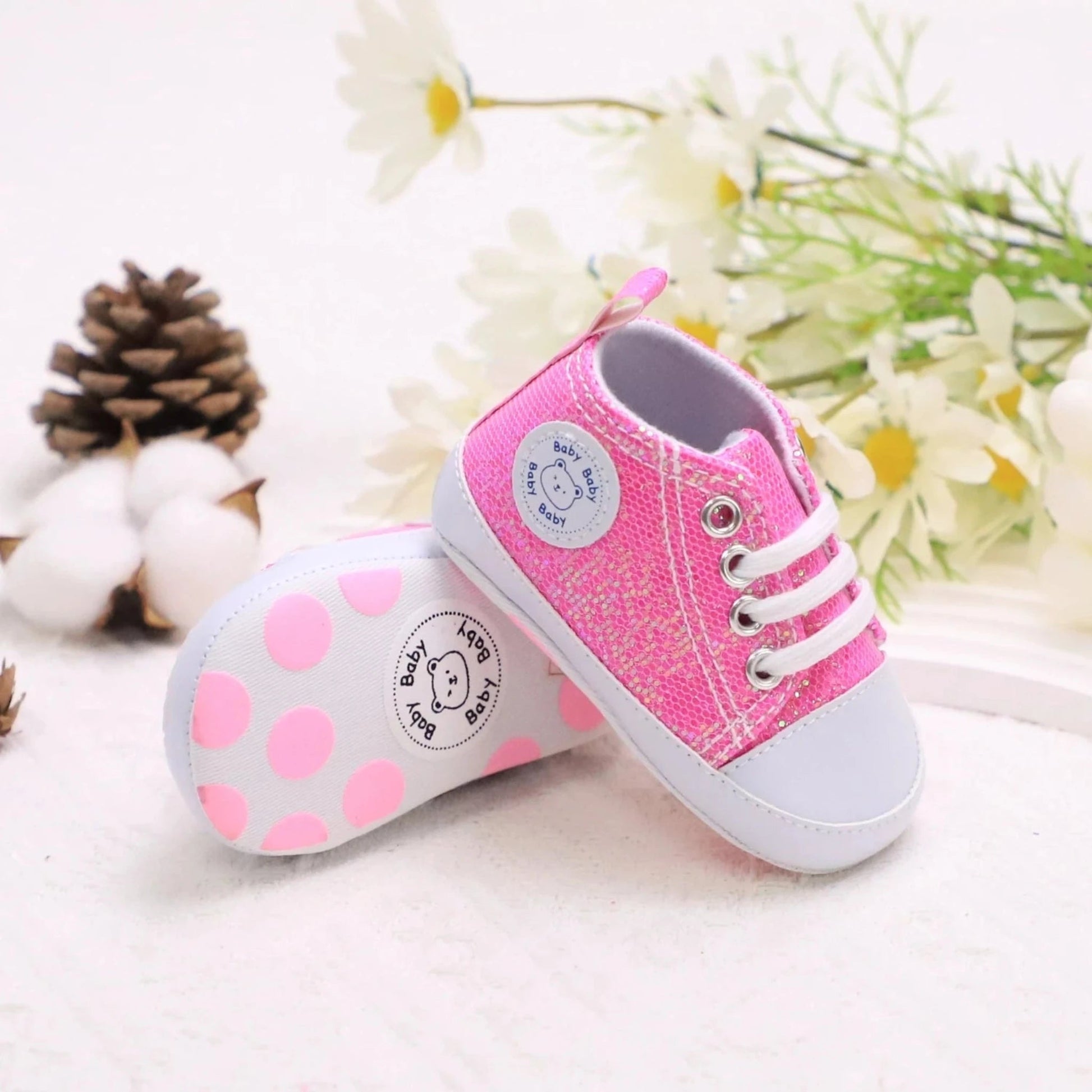 Sequins Canvas Sneakers - Babytopia32