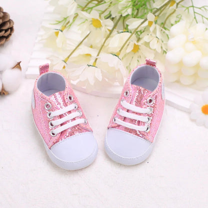 Sequins Canvas Sneakers - Babytopia32