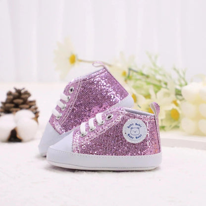 Sequins Canvas Sneakers - Babytopia32