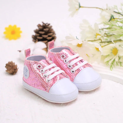 Sequins Canvas Sneakers - Babytopia32
