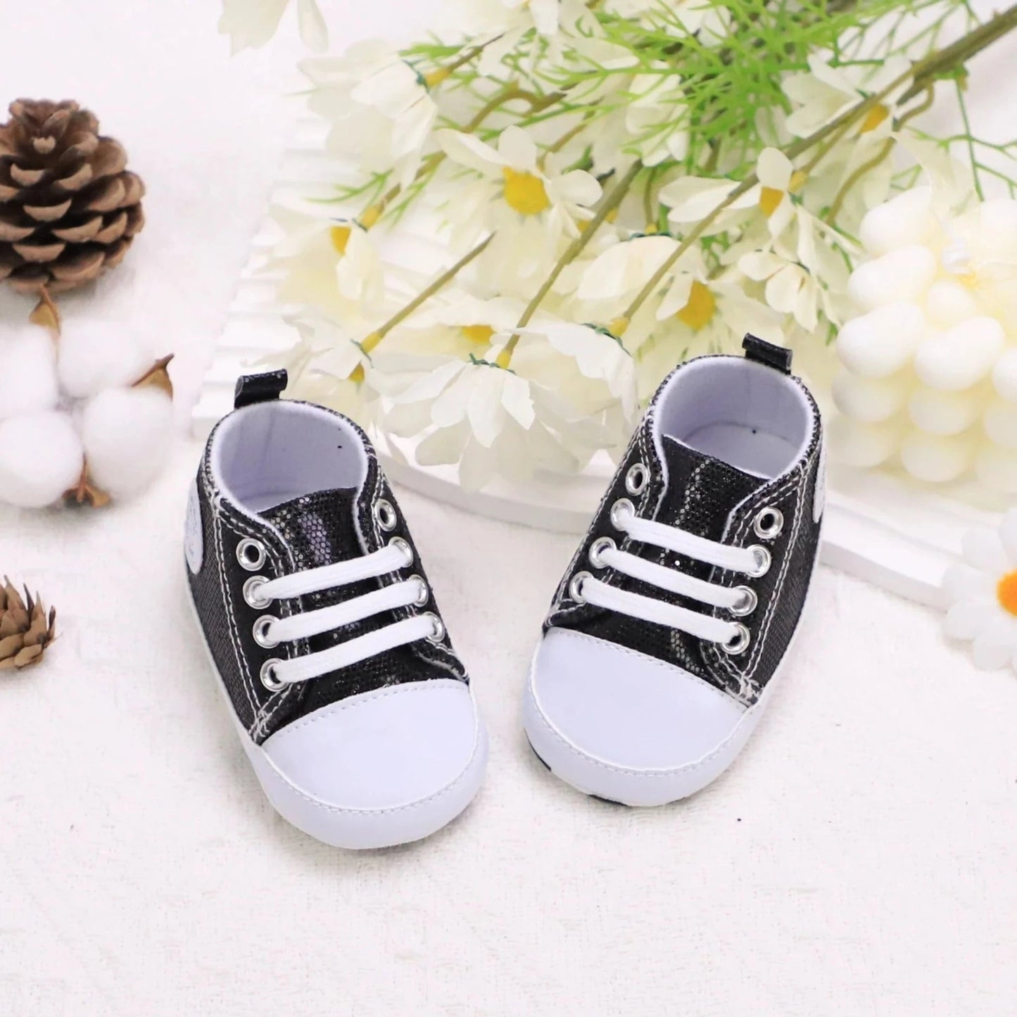 Sequins Canvas Sneakers - Babytopia32