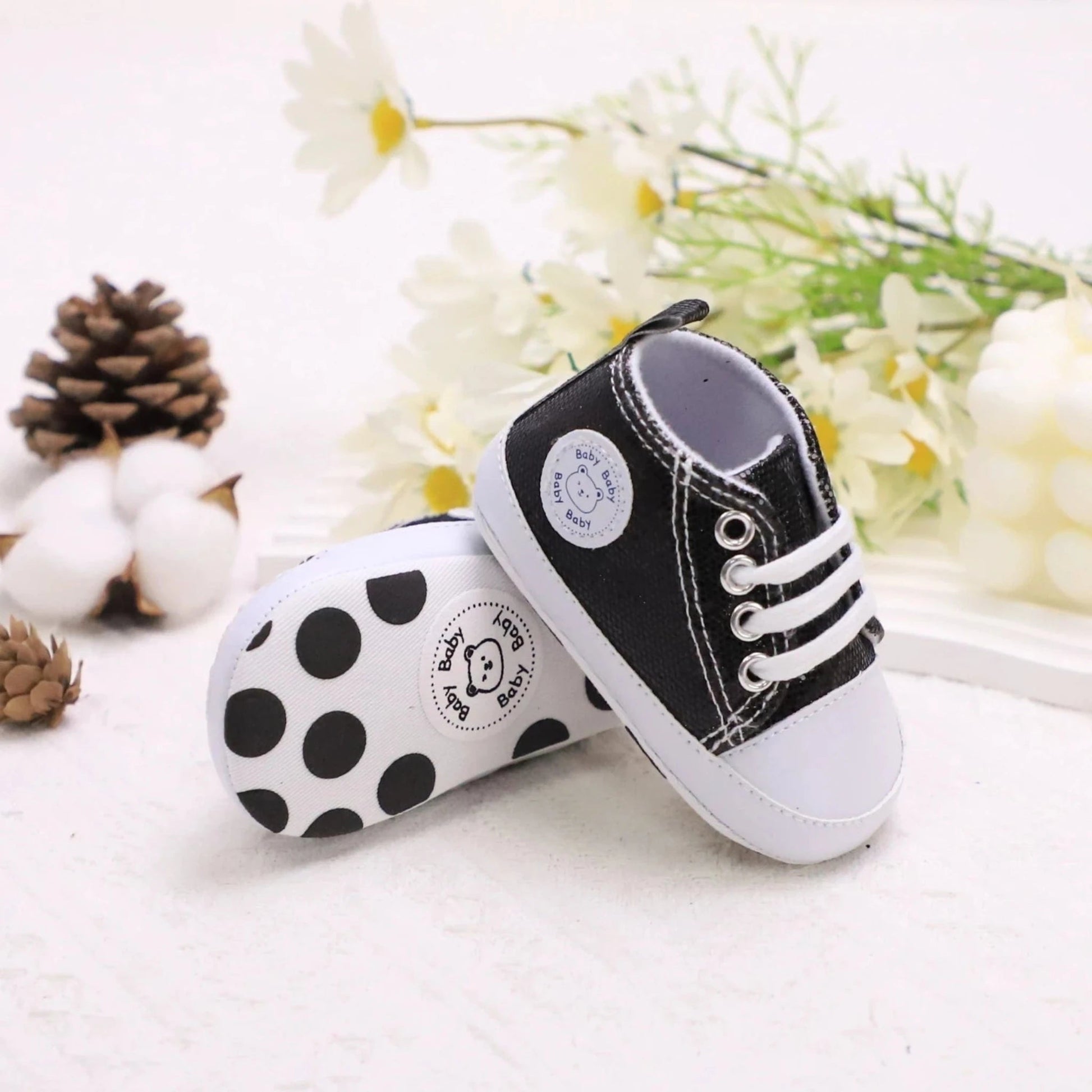 Sequins Canvas Sneakers - Babytopia32