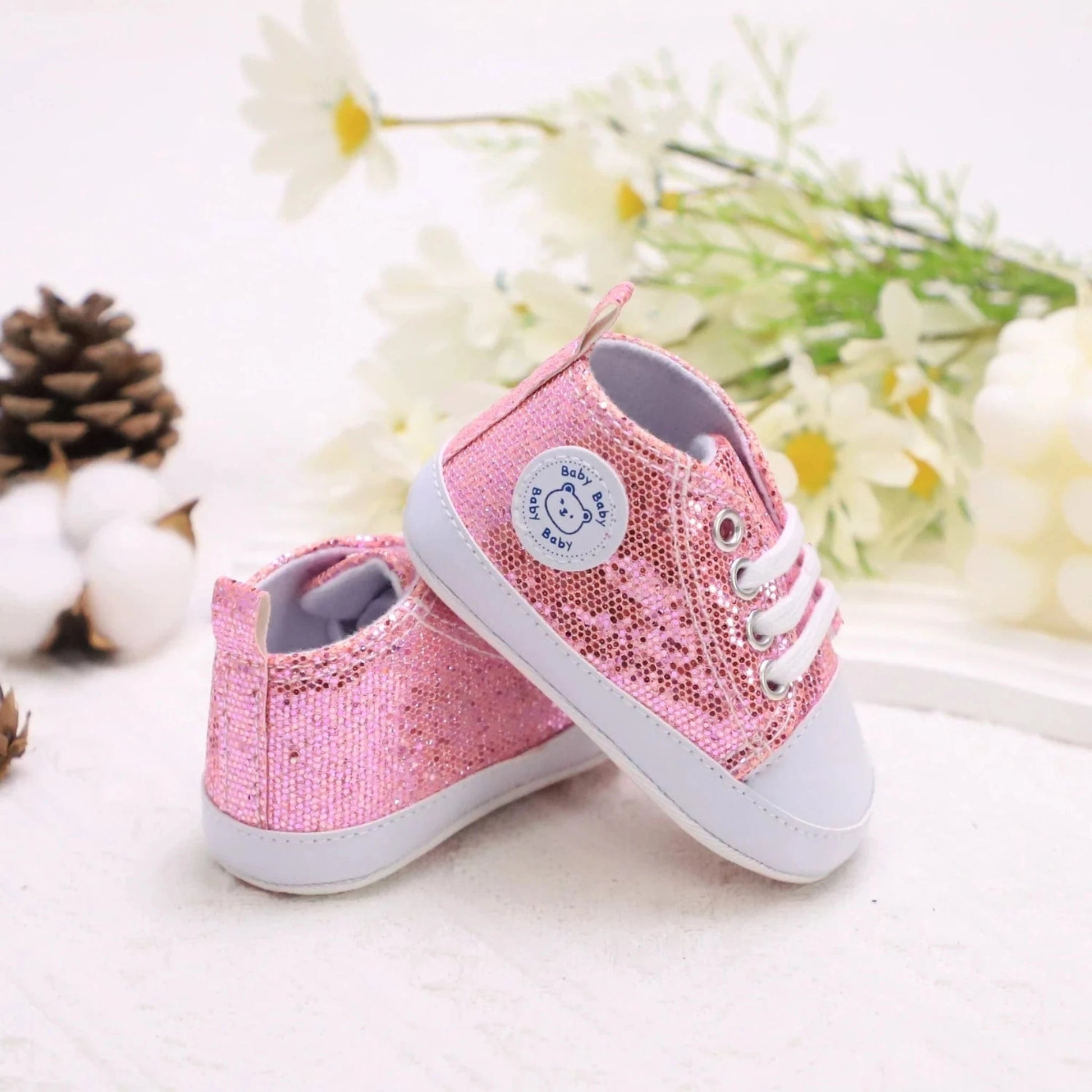 Sequins Canvas Sneakers - Babytopia32