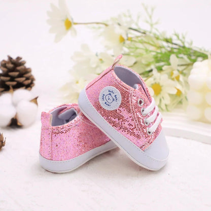 Sequins Canvas Sneakers - Babytopia32