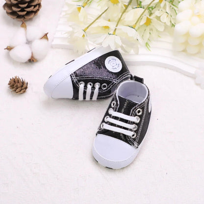 Sequins Canvas Sneakers - Babytopia32