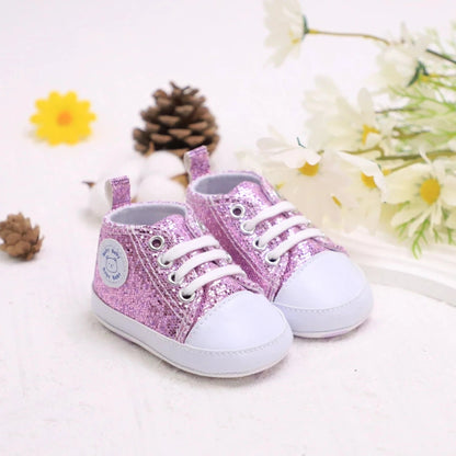 Sequins Canvas Sneakers - Babytopia32