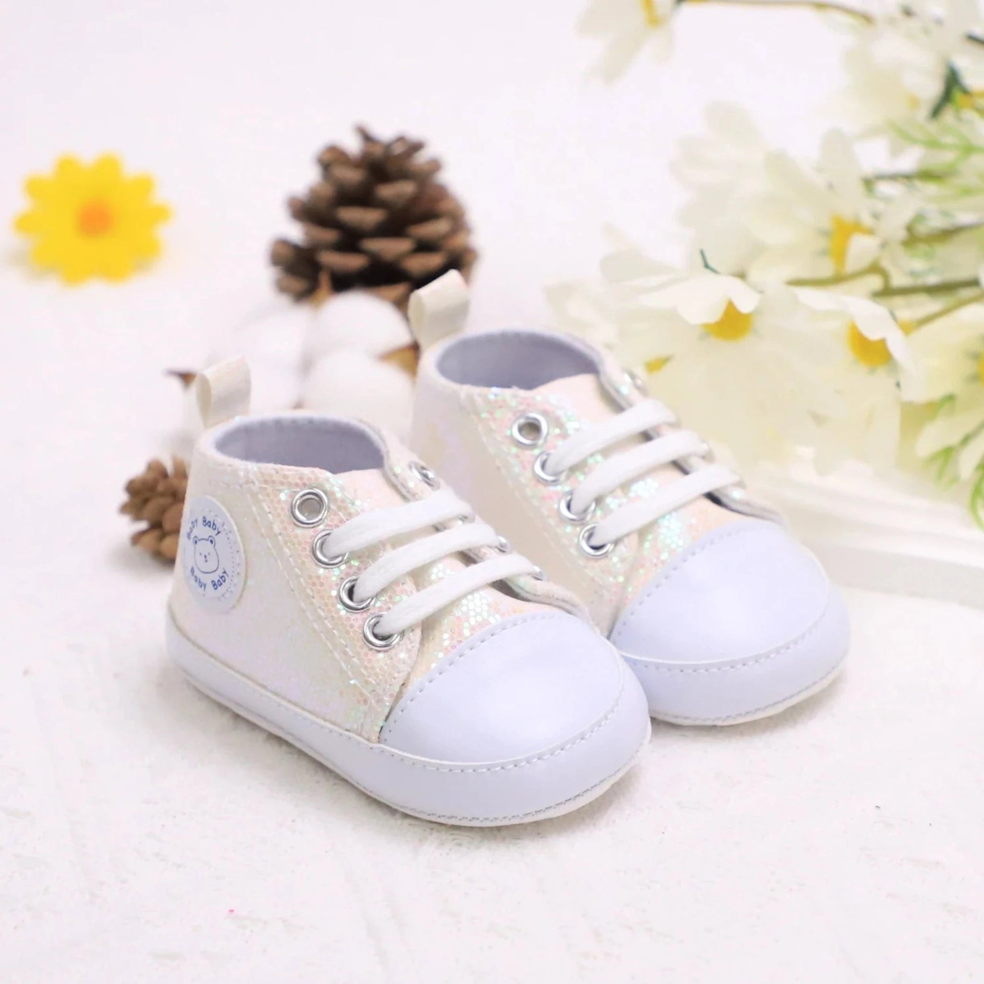 Sequins Canvas Sneakers - Babytopia32