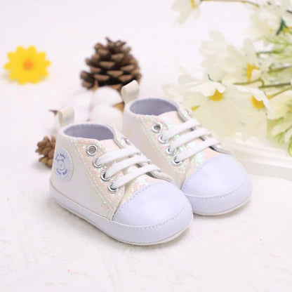Sequins Canvas Sneakers - Babytopia32
