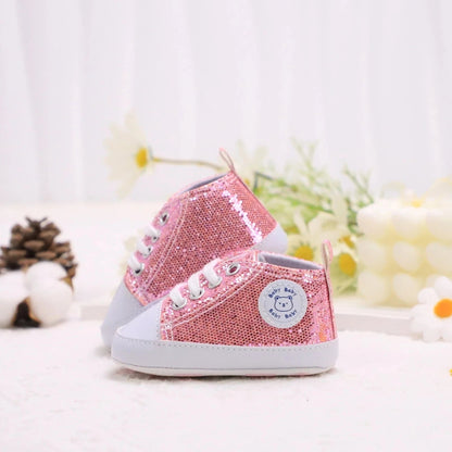 Sequins Canvas Sneakers - Babytopia32