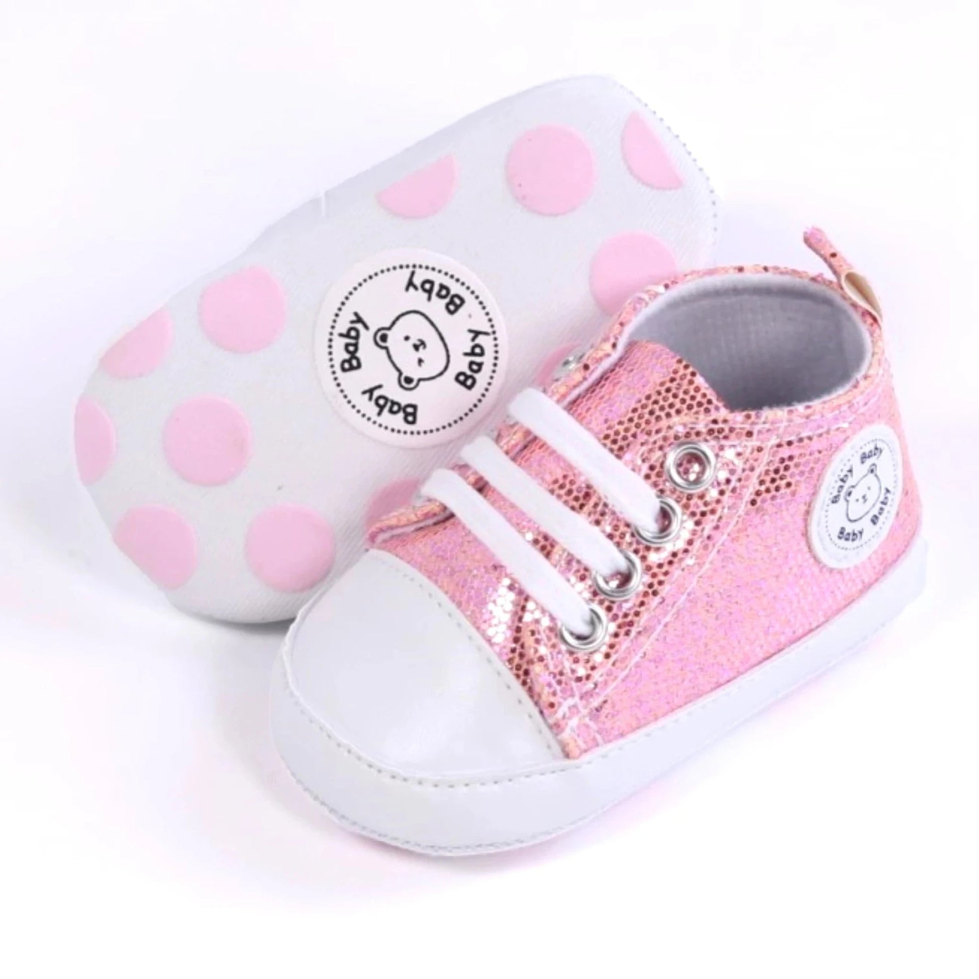 Sequins Canvas Sneakers - Babytopia32