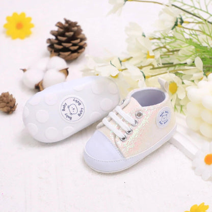 Sequins Canvas Sneakers - Babytopia32