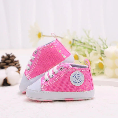Sequins Canvas Sneakers - Babytopia32