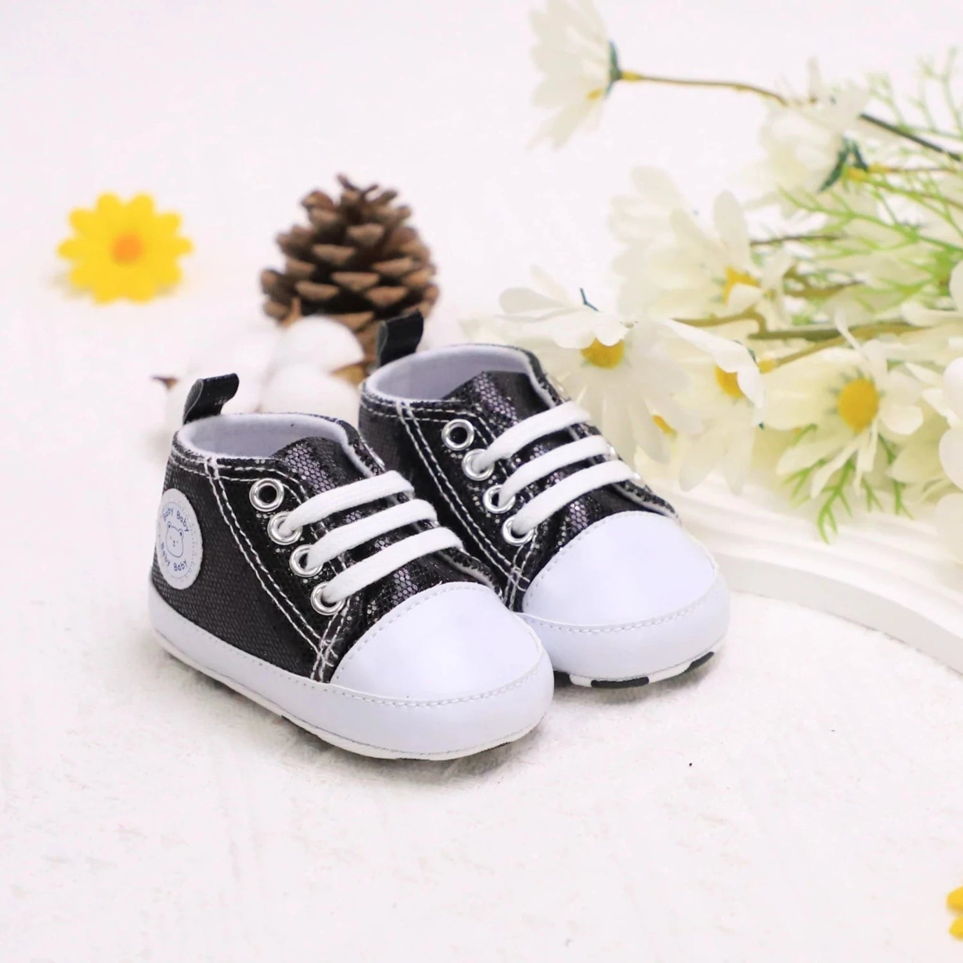 Sequins Canvas Sneakers - Babytopia32