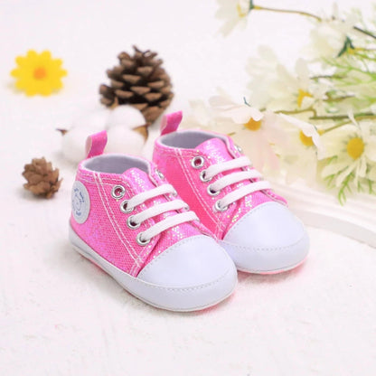 Sequins Canvas Sneakers - Babytopia32