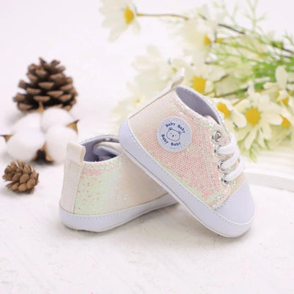Sequins Canvas Sneakers - Babytopia32