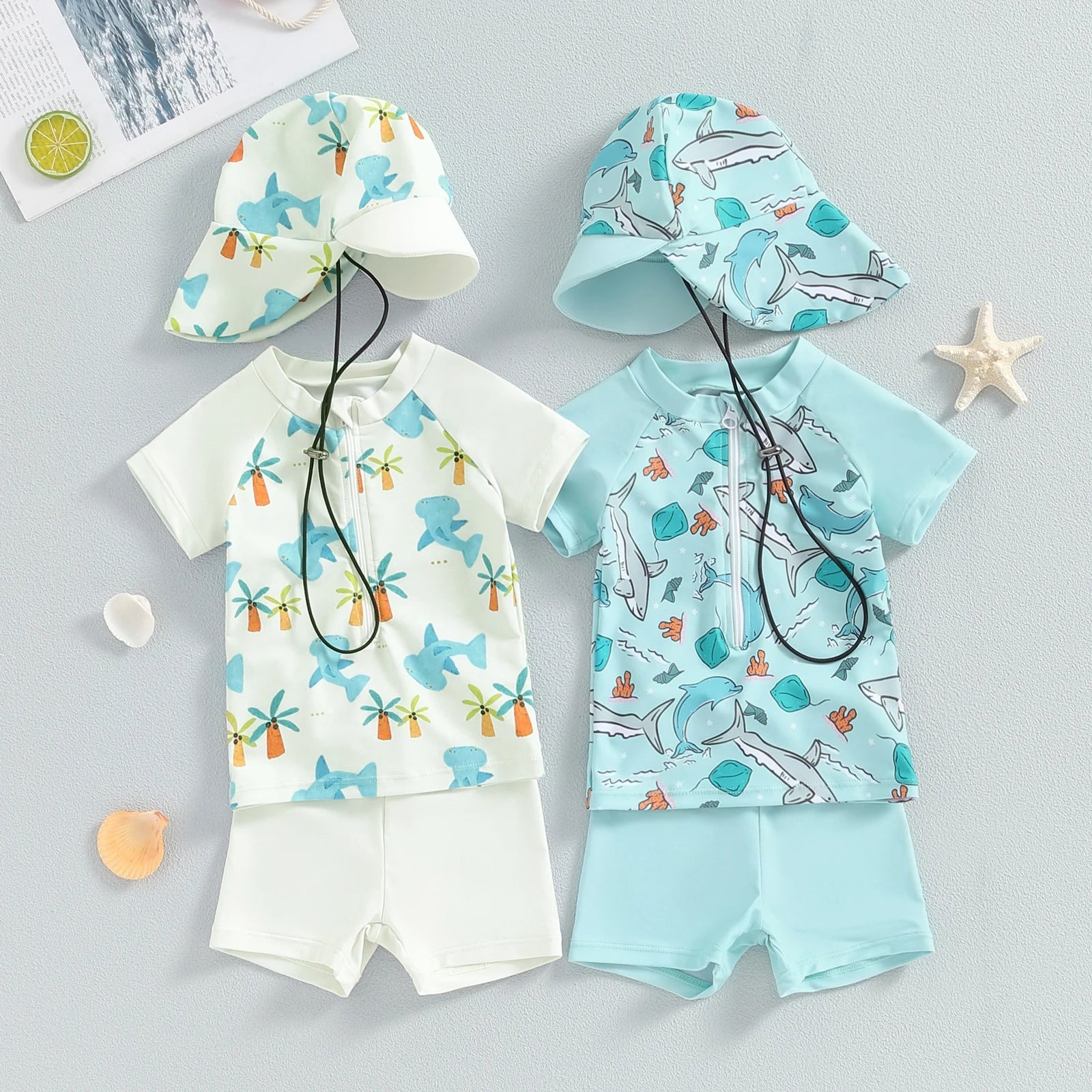 Shark Print Swimwear - Babytopia32