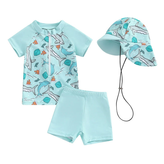 Shark Print Swimwear - Babytopia32