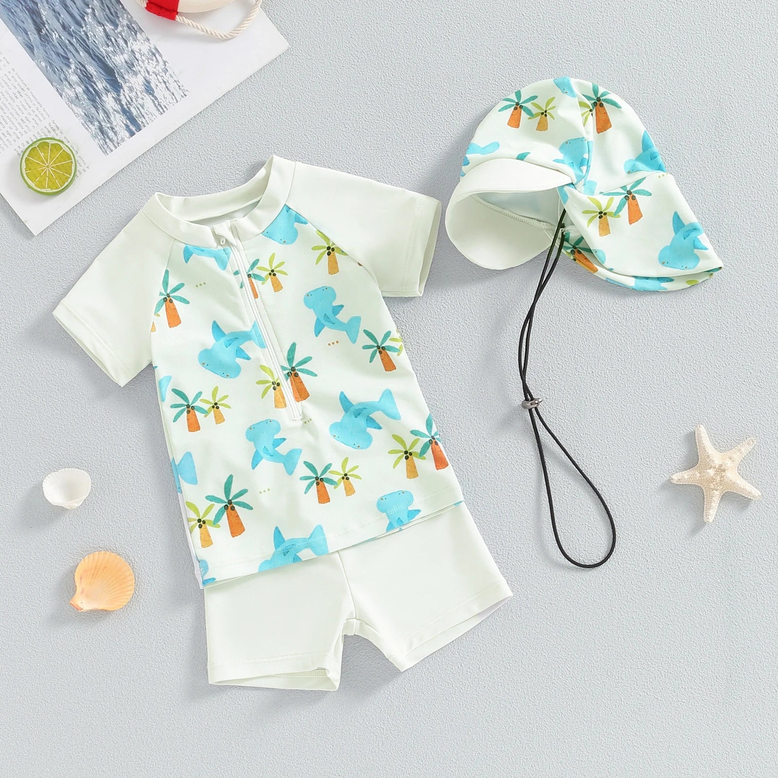 Shark Print Swimwear - Babytopia32
