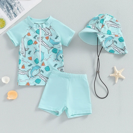 Shark Print Swimwear - Babytopia32