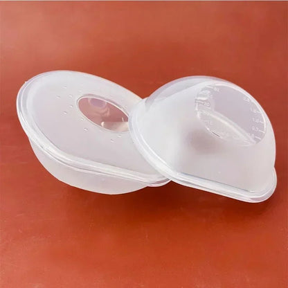 Silicone Breast Milk Collector – Wearable Anti-Spill Nursing Pad & Nipple Protector - Babytopia32