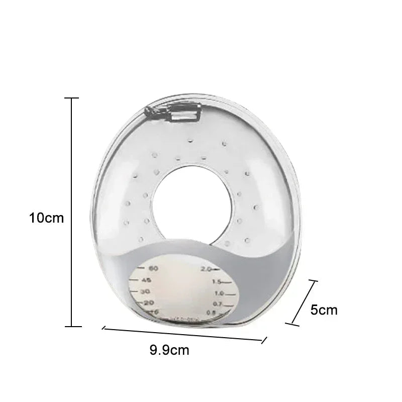Silicone Breast Milk Collector – Wearable Anti-Spill Nursing Pad & Nipple Protector - Babytopia32