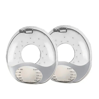 Silicone Breast Milk Collector – Wearable Anti-Spill Nursing Pad & Nipple Protector - Babytopia32