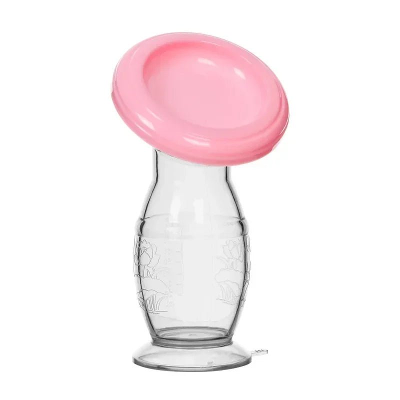 Silicone Manual Breast Pump — BPA Free Milk Collector for Breastfeeding Moms - Babytopia32
