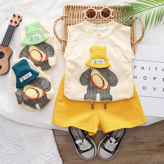 Sleeveless Shorts Set - Babytopia32