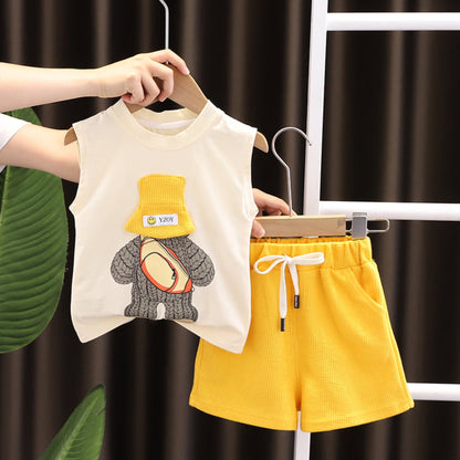 Sleeveless Shorts Set - Babytopia32