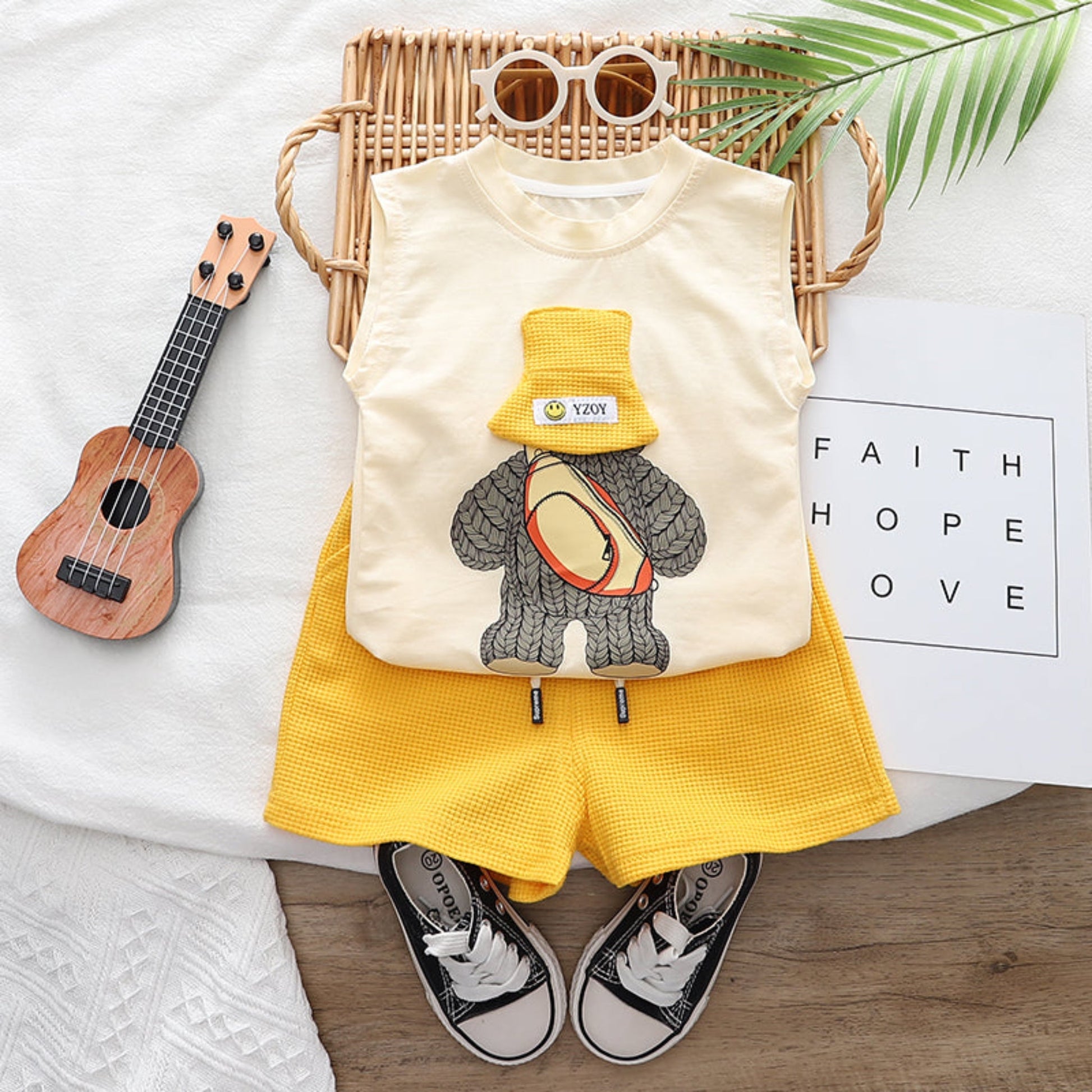 Sleeveless Shorts Set - Babytopia32