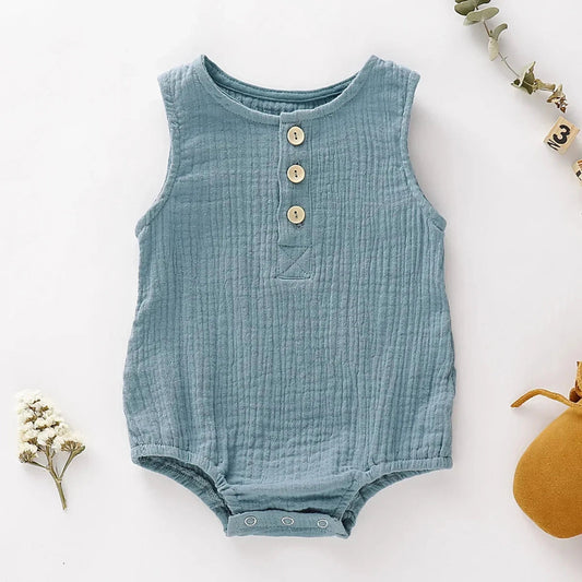 Summer Sleeveless Romper - Babytopia32