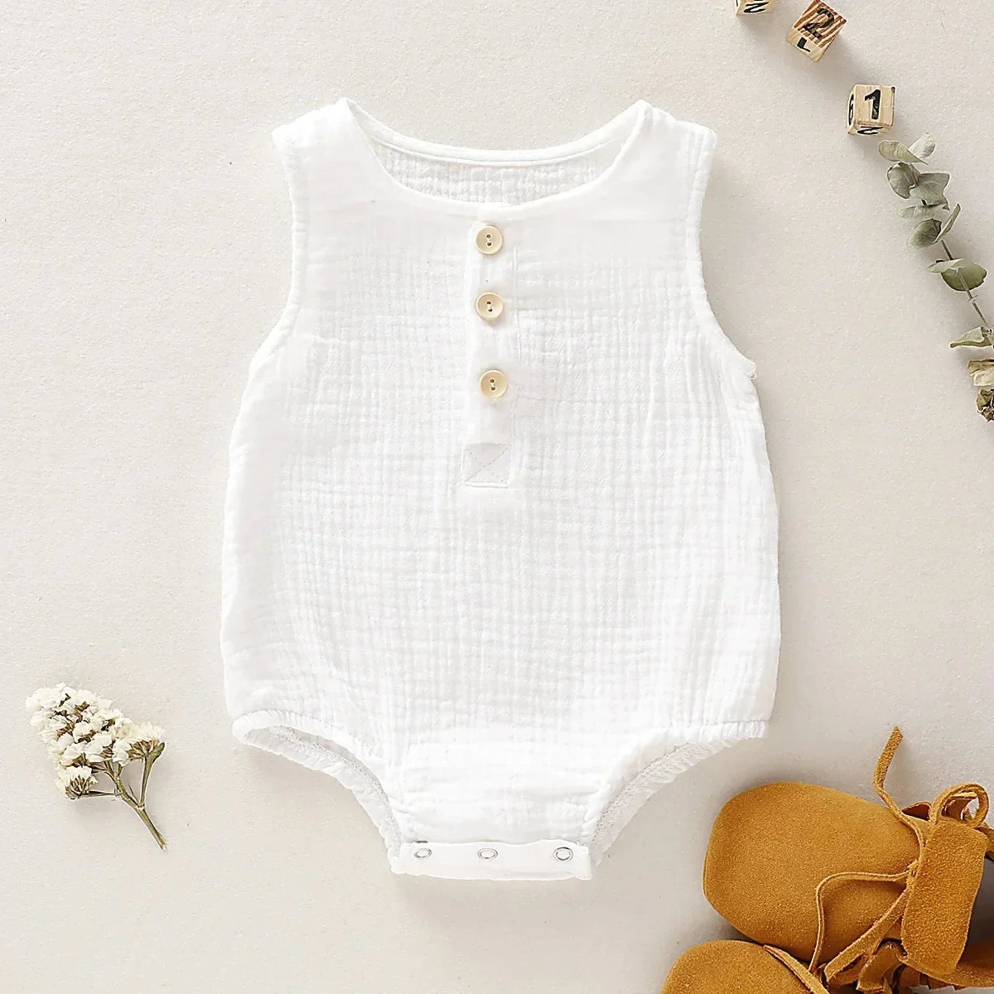 Summer Sleeveless Romper - Babytopia32