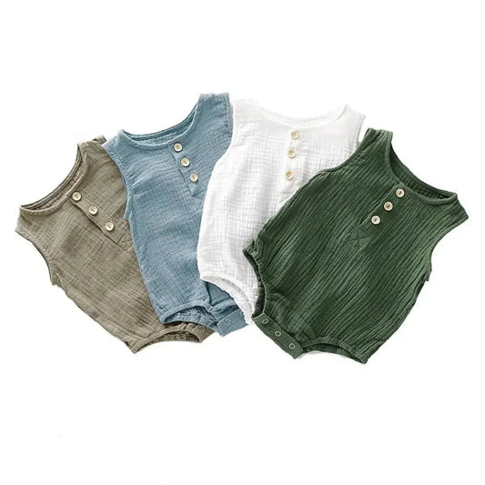 Summer Sleeveless Romper - Babytopia32
