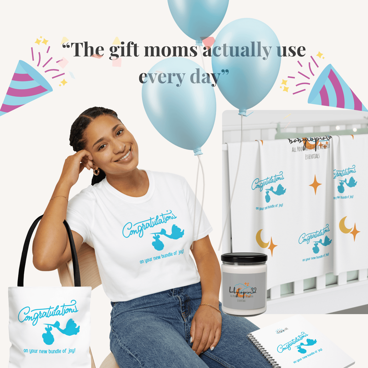 The Babytopia32 Ultimate New Mom Gift Box - Babytopia32