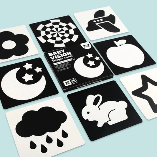 Vision Stimulation Cards - Babytopia32
