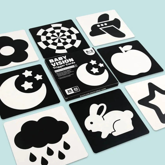 Vision Stimulation Cards - Babytopia32