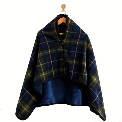 Wearable Shawl Blanket — Cozy Flannel Wrap for Home, Office & Nursing - Babytopia32