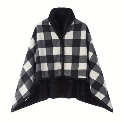 Wearable Shawl Blanket — Cozy Flannel Wrap for Home, Office & Nursing - Babytopia32